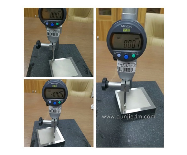 群基CNC341S电火花机床加工平整度